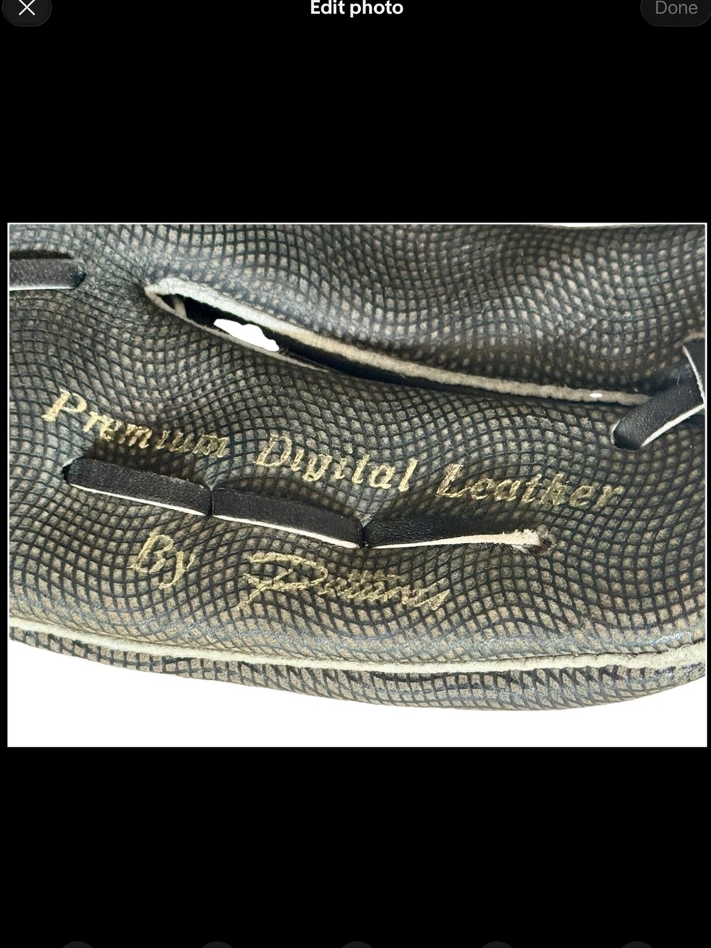 Franklin 4881 Professional Series RHT 12” Baseball Glove⚾ Premium Black Leather - Picture 2 of 6